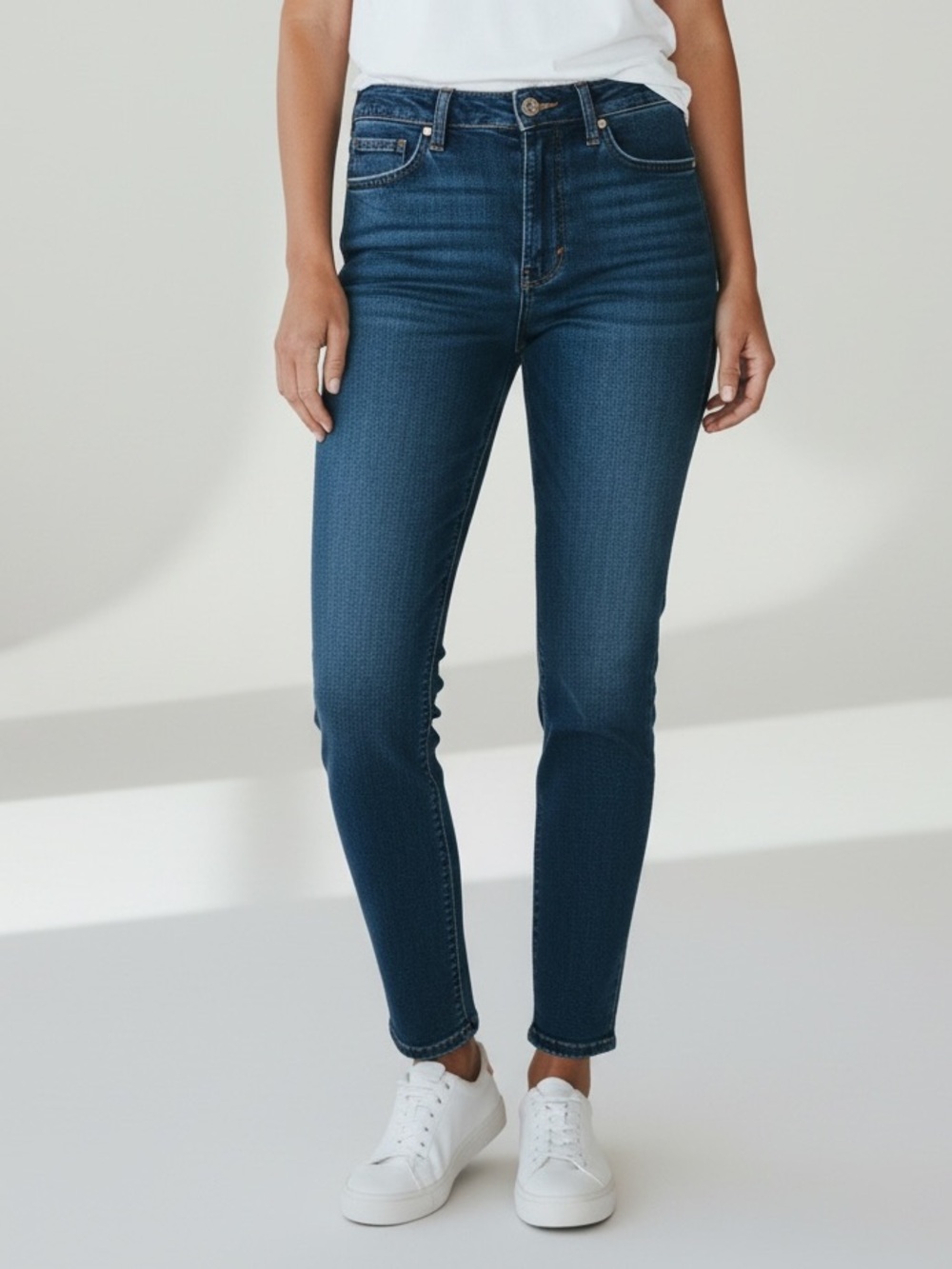 The Ankle Skinny Jeans | size 10